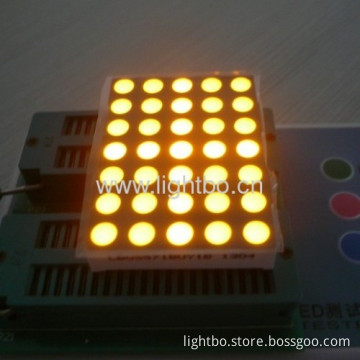 Ultra Bright Amber 5mm 5 X 7 Dot Matrix Led Display For Moving Signs, Traffic Message Board,position Indicators 